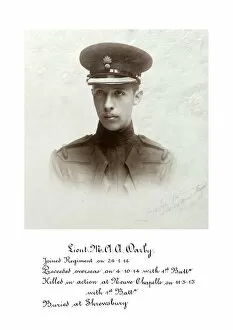1918 Officer memorial album 1 Gallery: 3637 Lieut A A Darby