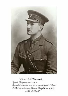 1918 Officer memorial album 1 Gallery: 3639 2nd Lieut C F Burnand