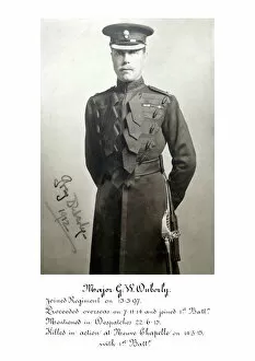 1918 Officer memorial album 1 Gallery: 3647 Maj G W Duberly