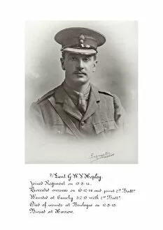 1918 Officer memorial album 1 Gallery: 3657 Lieut G W V Hopley