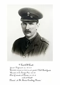 1918 Officer memorial album 2 Gallery: 3665 2nd Lieut C O Creed