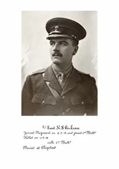 1918 Officer memorial album 2 Gallery: 3667 2nd Lieut Rs Cockran