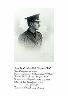 1918 Officer memorial album 3 Gallery: 3762 Lieut M A Knatchbull Hugessen MC
