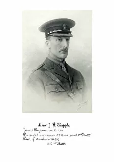 1918 Officer memorial album 3 Gallery: 3794 Lieut J W Chapple
