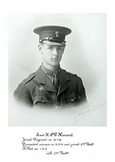 1918 Officer memorial album 3 Gallery: 3800 Lieut K O G Harvard