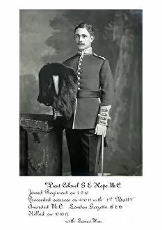 1918 Officer memorial album 3 Gallery: 3818 A-Lieut Col G E Hope MC