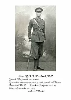 1918 Officer memorial album 3 Gallery: 3850 Lieut P A A Harbord MC