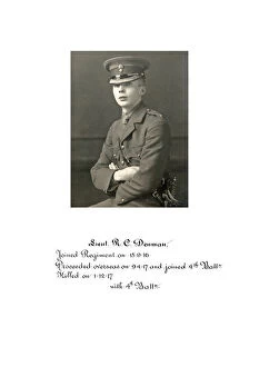 Galleries: 1918 Officer memorial album 3 Collection