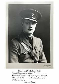 1918 Officer memorial album 4 Gallery: 3864 Lieut G F Pauling MC