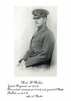 1918 Officer memorial album 4 Gallery: 3866 2-Lieut P Durbin
