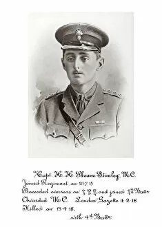1918 Officer memorial album 4 Gallery: 3890 Capt H H Sloane Stanley MC