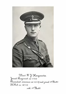 1918 Officer memorial album 4 Gallery: 3910 2-Lieuts J Hargreaves