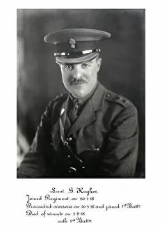1918 Officer memorial album 4 Gallery: 3914 Lieut G Hughes