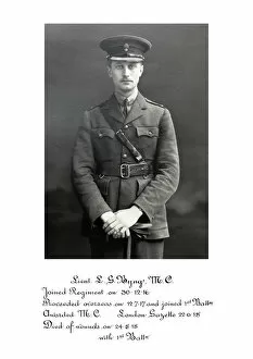 1918 Officer memorial album 4 Gallery: 3918 Lieut L G Byng MC