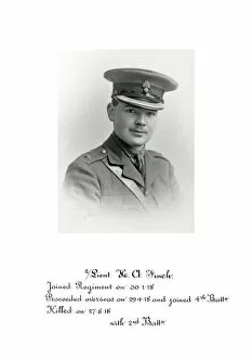1918 Officer memorial album 4 Gallery: 3937 2-Lieut H A Finch