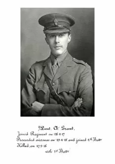 1918 Officer memorial album 4 Gallery: 3947 2-Lieut A Grant