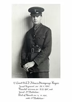 1918 Officer memorial album 5 Gallery: 3953 2-Lieut A E J Filmer-Strangways-Rogers