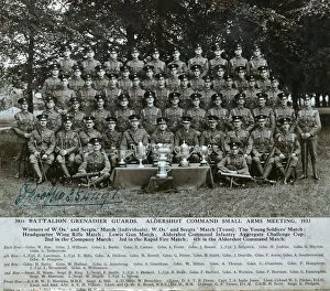 Hill Gallery: 3rd battalion aldershot small arms meeting 1933