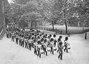 3rd Battalion Collection: 3rd Battalion, arrive Tower of London, 1927 Album38