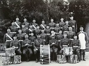 Wombwell Gallery: 3rd Battalion Corps of Drums c1905 Album29, Grenadiers1153