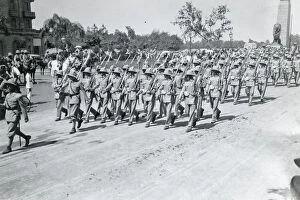 1934 Gallery: 3rd battalion no.4 guard returning to barracks