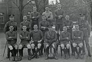 1870s-1950s Group photos and others Collection: 4th battalion football team 1919