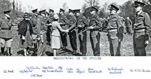 Lady Delia Peel Gallery: 4th tank battalion grenadier guards 1943 hrh princess elizabeth