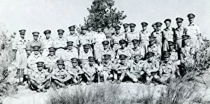 Officers Collection: 6th Battalion Officers, Hammamet 1943