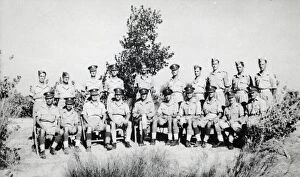 Egypt Collection: 6th Battalion WOs and Sgt s.Tripoli, N.Africa 1943 Box 3