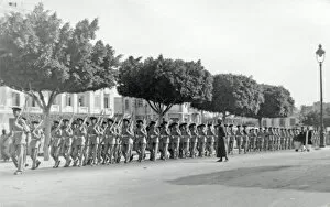 Alexandria Collection: alexandria trooping the colour 23 june 1936
