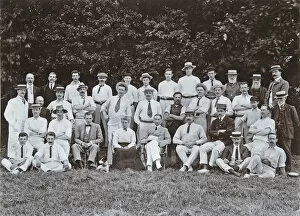 august 1908 cricket match park place vs sergeants