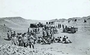 1936 2 Bn Egypt Gallery: awaiting orders desert