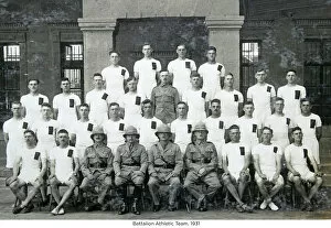 1930s Egypt Gallery: battalion athletic team 1931