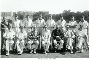 1932 Gallery: battalion cricket team 1932