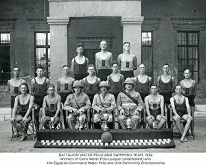 1932 Gallery: battalion water polo and swimming team 1932 winners of cairo water polo league (undefeated)