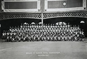 1930s Collection: brigade of guard royal tournament olympia 1927