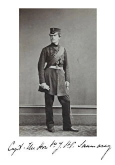 1850s, 1860s Grenadiers Gallery: capt the hon j saunasey