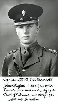 1945 Officer Memorial Album 3 Gallery: capt m r r marriott