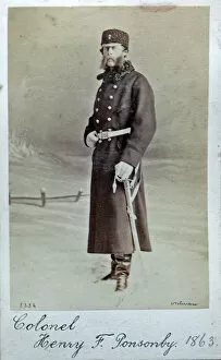 1863 Gallery: Colonel Henry F. Ponsonby, 1863. Album30a, Grenadiers1259b