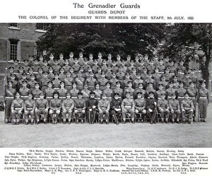 Cooper Gallery: Colonel Members of the Staff 9 July 1953 Martin