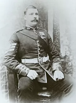 1890s Gallery: Colour Sgt G. White 1st Battalion 1900s Grenadiers4950