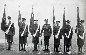 : Colours for Battalions in Cologne, 1919 Box 4, Grenadiers 4891