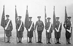 Sgt Major J Gallery: colours first world war