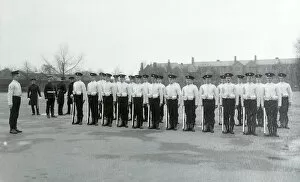 -7 Gallery: corporal pole parade 14th week caterham 1910