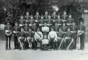 Caterham Gallery: corporal woods squad caterham 1910