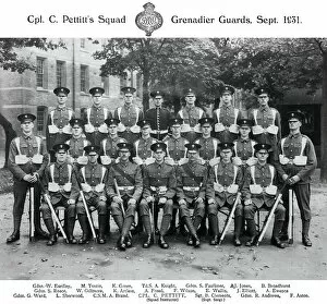 Clements Gallery: cpl c pettitts squad september 1931 caterham