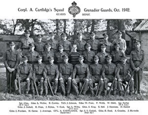 cpl a cartlidge's squad october 1942 allan