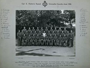 Partridge Gallery: cpl e hattons squad june 1940 rowley