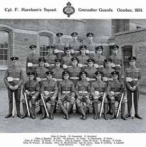 Griffiths Gallery: cpl f marchams squad october 1934