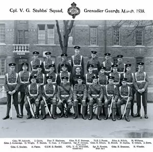 Downes Gallery: cpl g stubbs squad march 1939 ashcroft